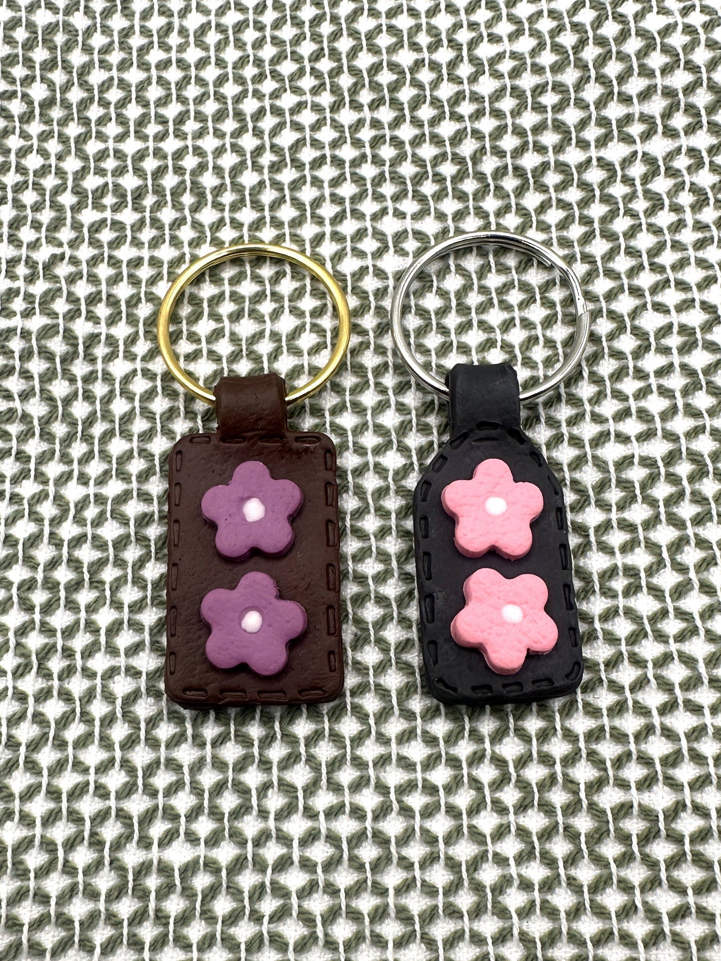 Small Flower Keychain