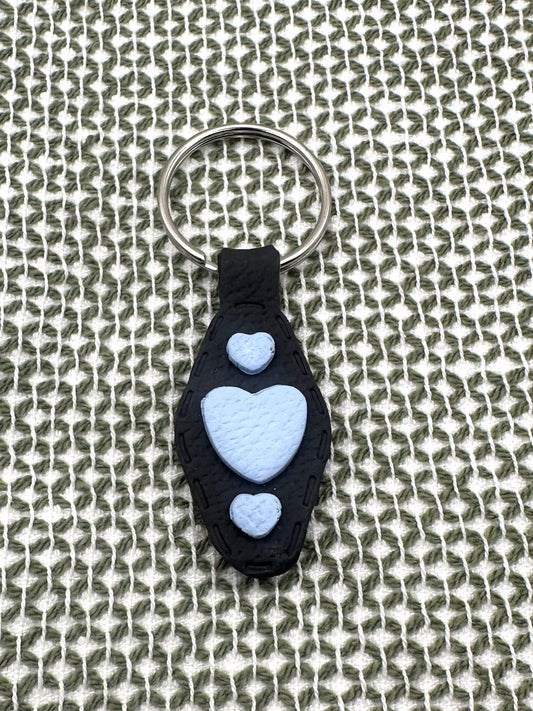 Hearts Keychain