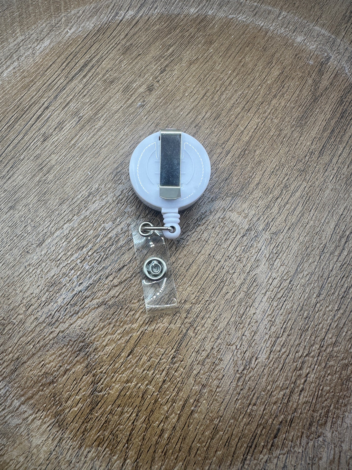 CLT ID Badge Reel Dark Grey