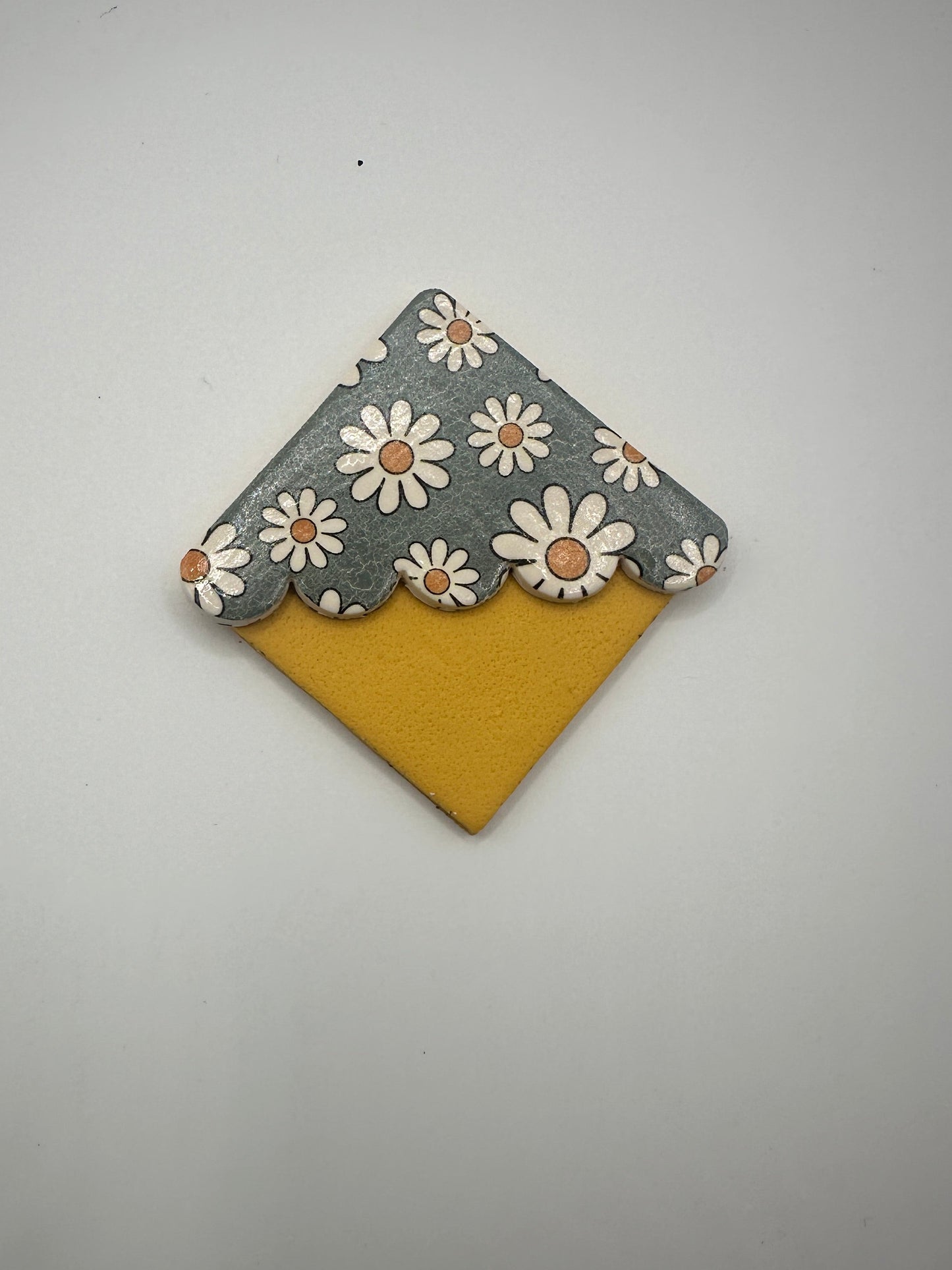 Blue Flower Corner Bookmark