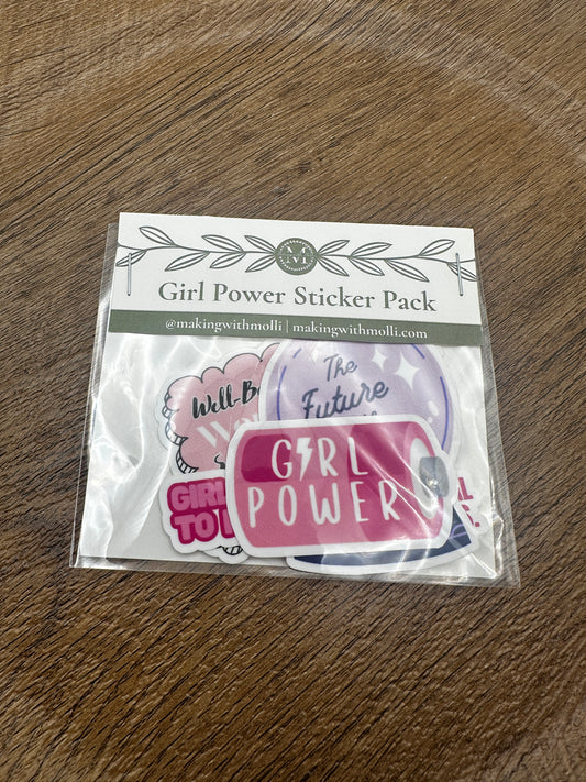 Girl Power Sticker Pack