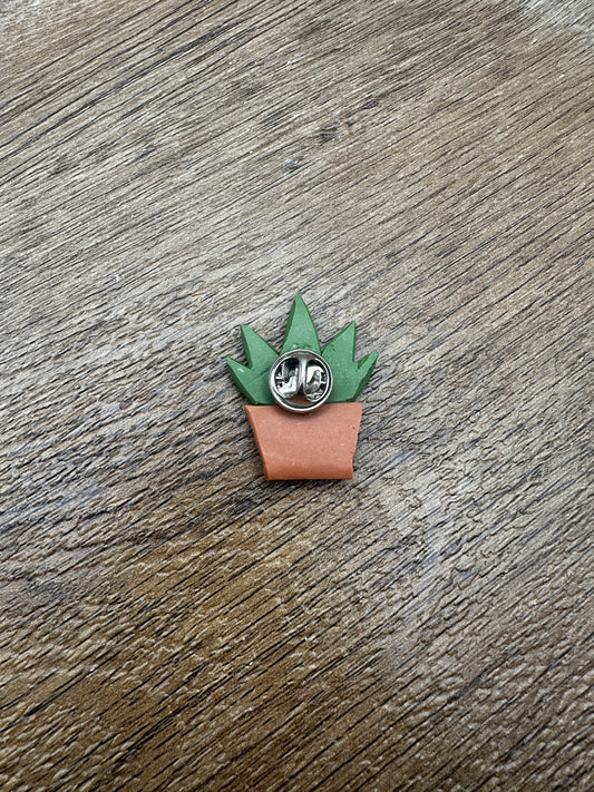 Potted Aloe Pin