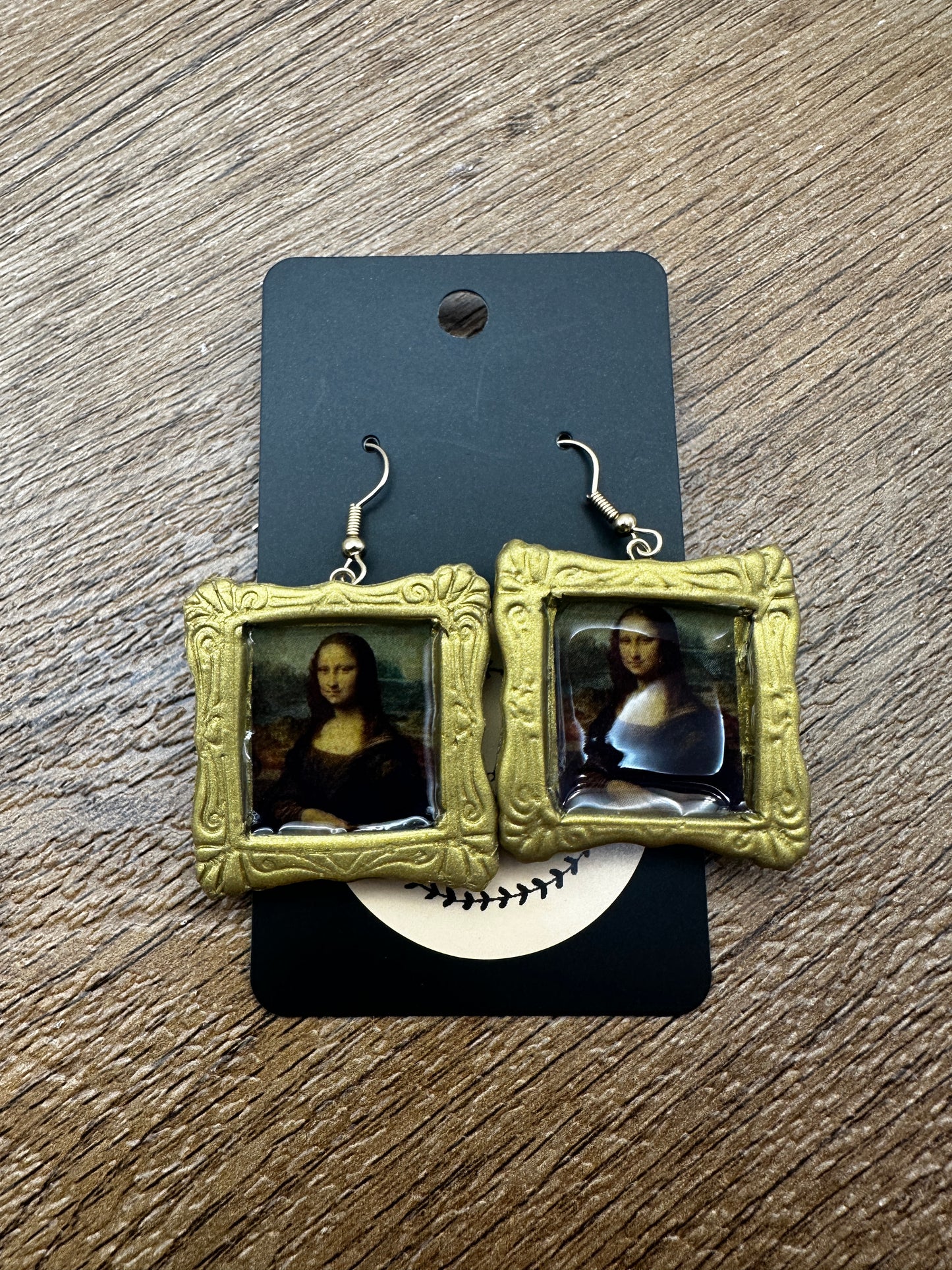 The Mona Lisa Earrings
