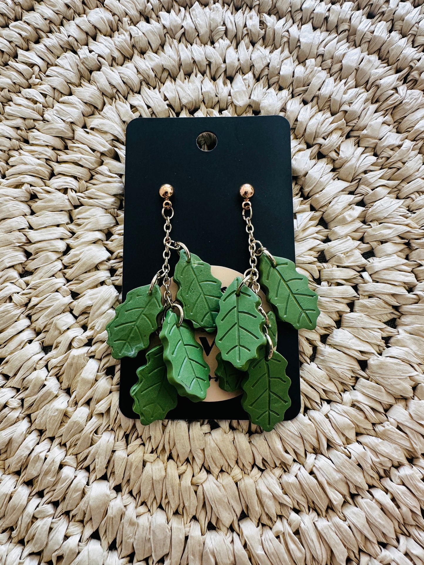 Green Leaf Dangles