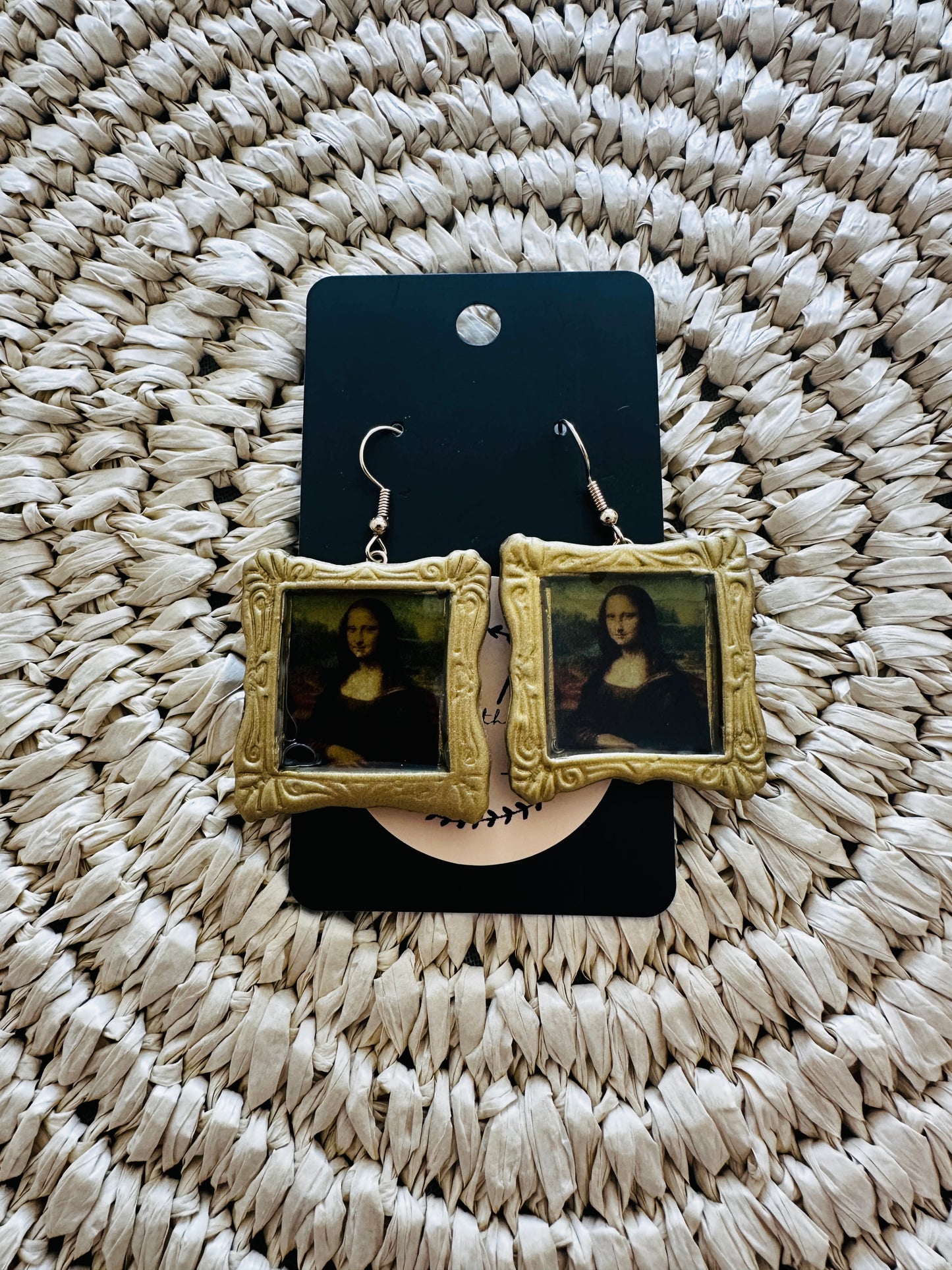 The Mona Lisa Earrings