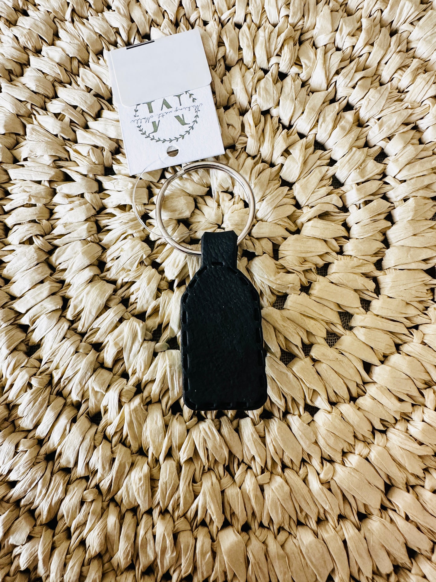 Panthers Pawprint Keychain