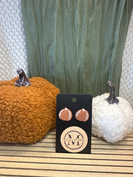 Curled Lace Pumpkins