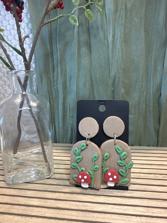 Mushroom Vine Dangles