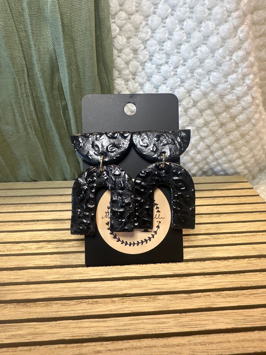 Black Leopard Print Arches