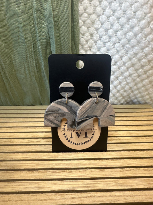 Black Tan & Grey Swirl Arches