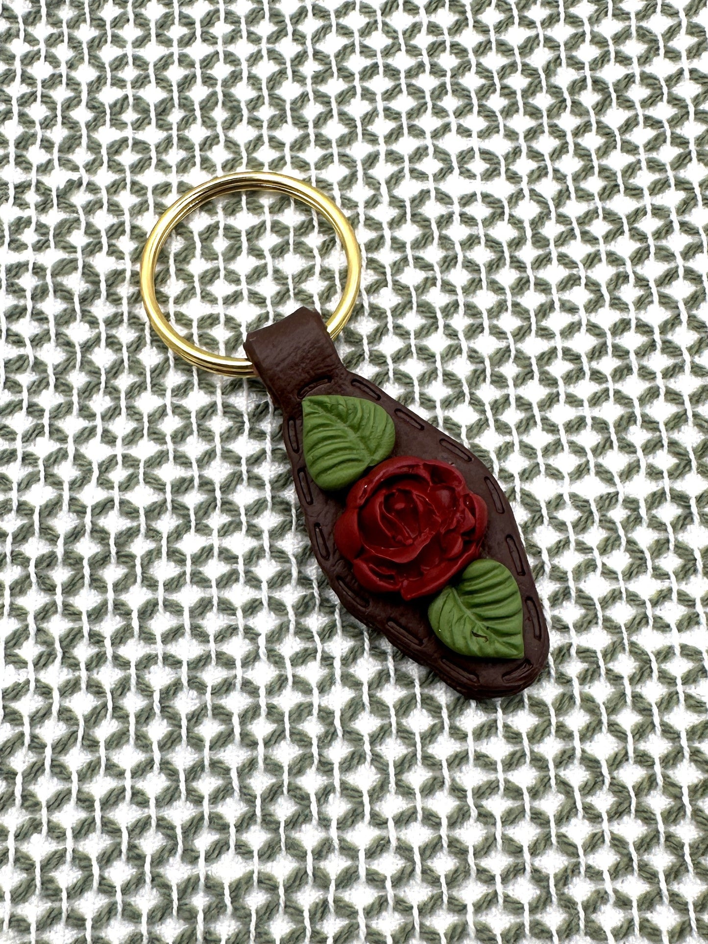 Rose Keychain