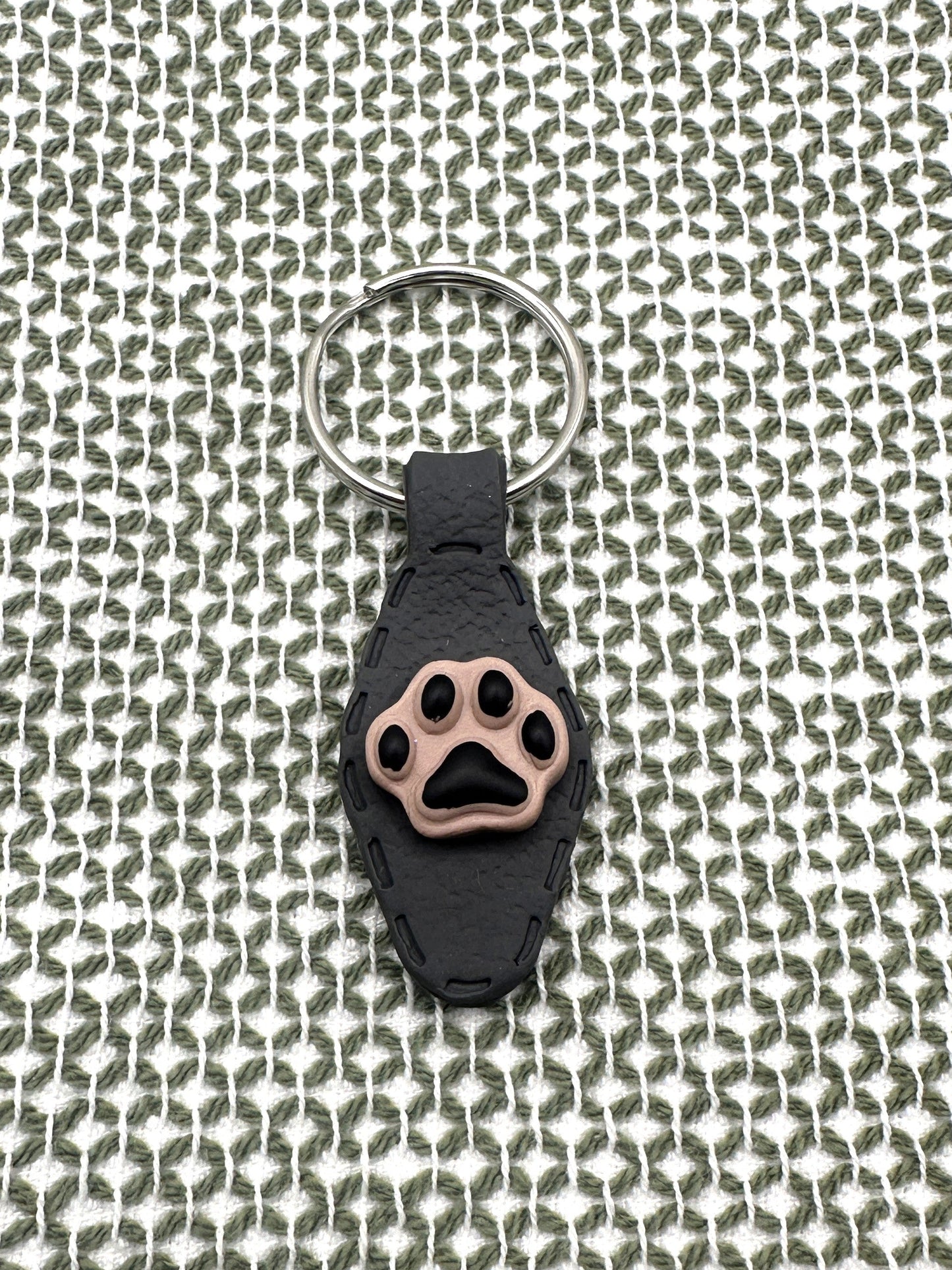 Pawprint Keychain