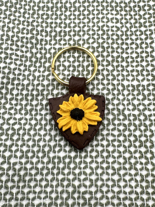 Sunflower Keychain