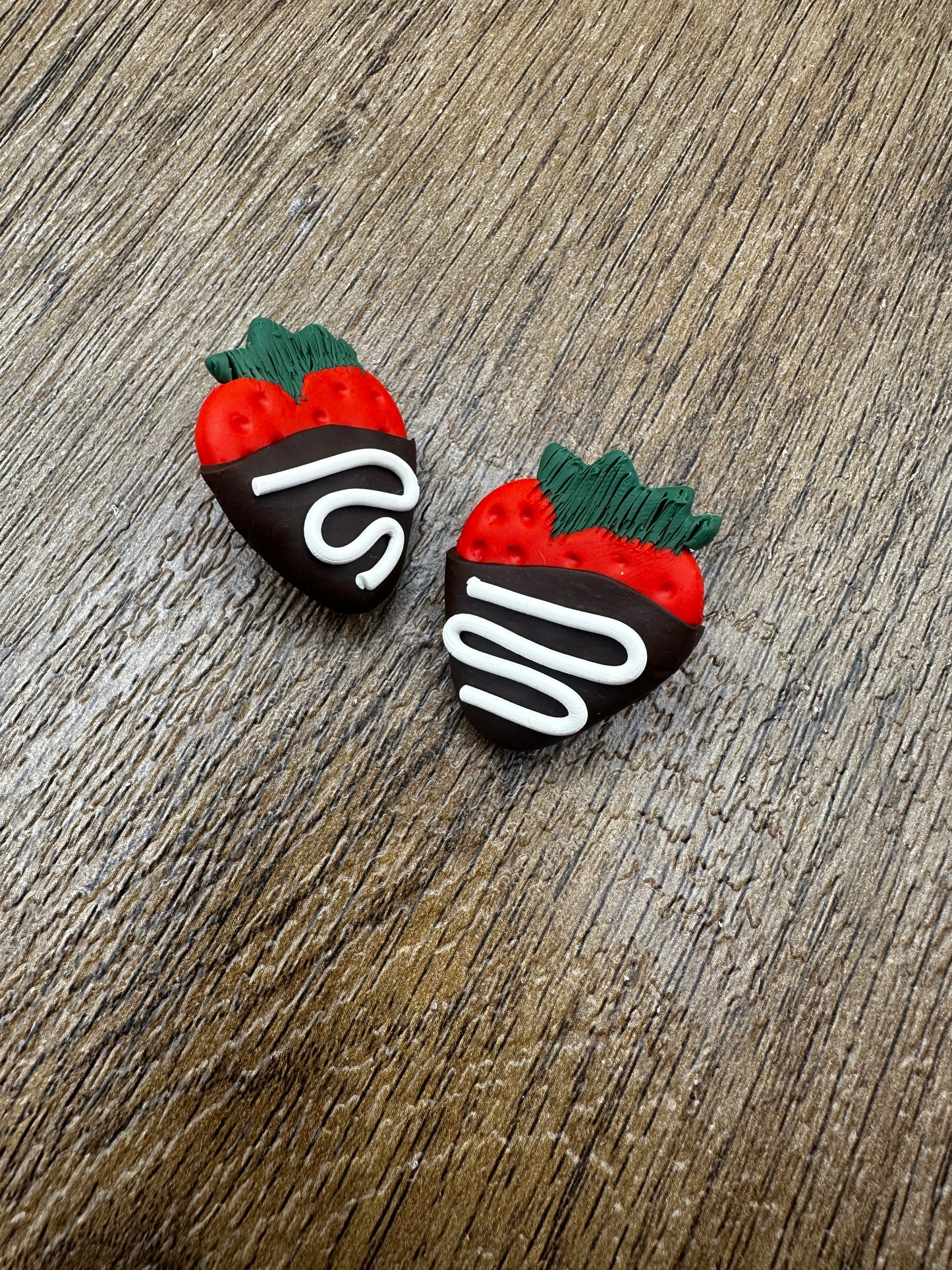 Chocolate Covered Strawberry Pin