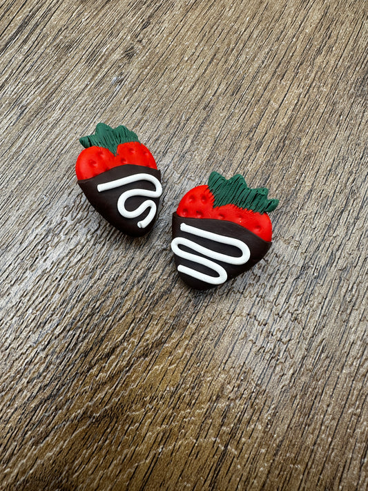 Chocolate Covered Strawberry Pin