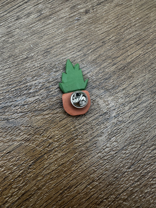 Potted Succulent Pin