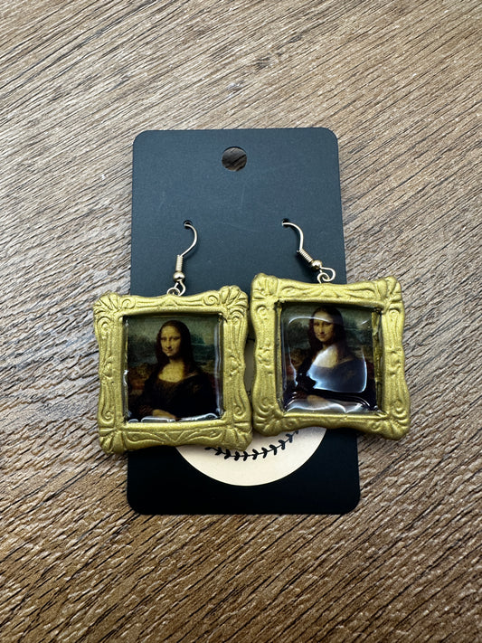 The Mona Lisa Earrings
