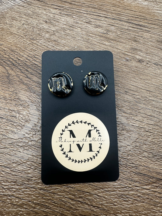Zodiac Sign Studs