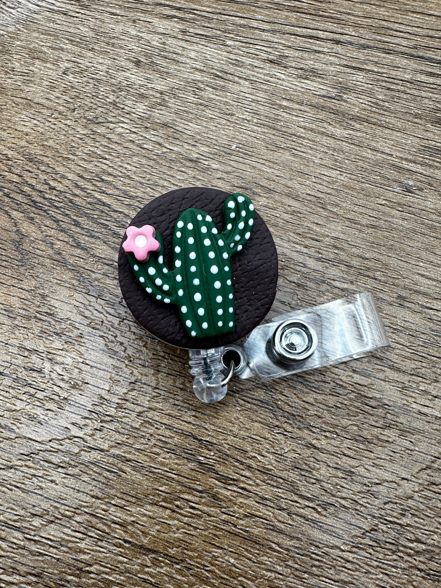 Cactus Badge Reel