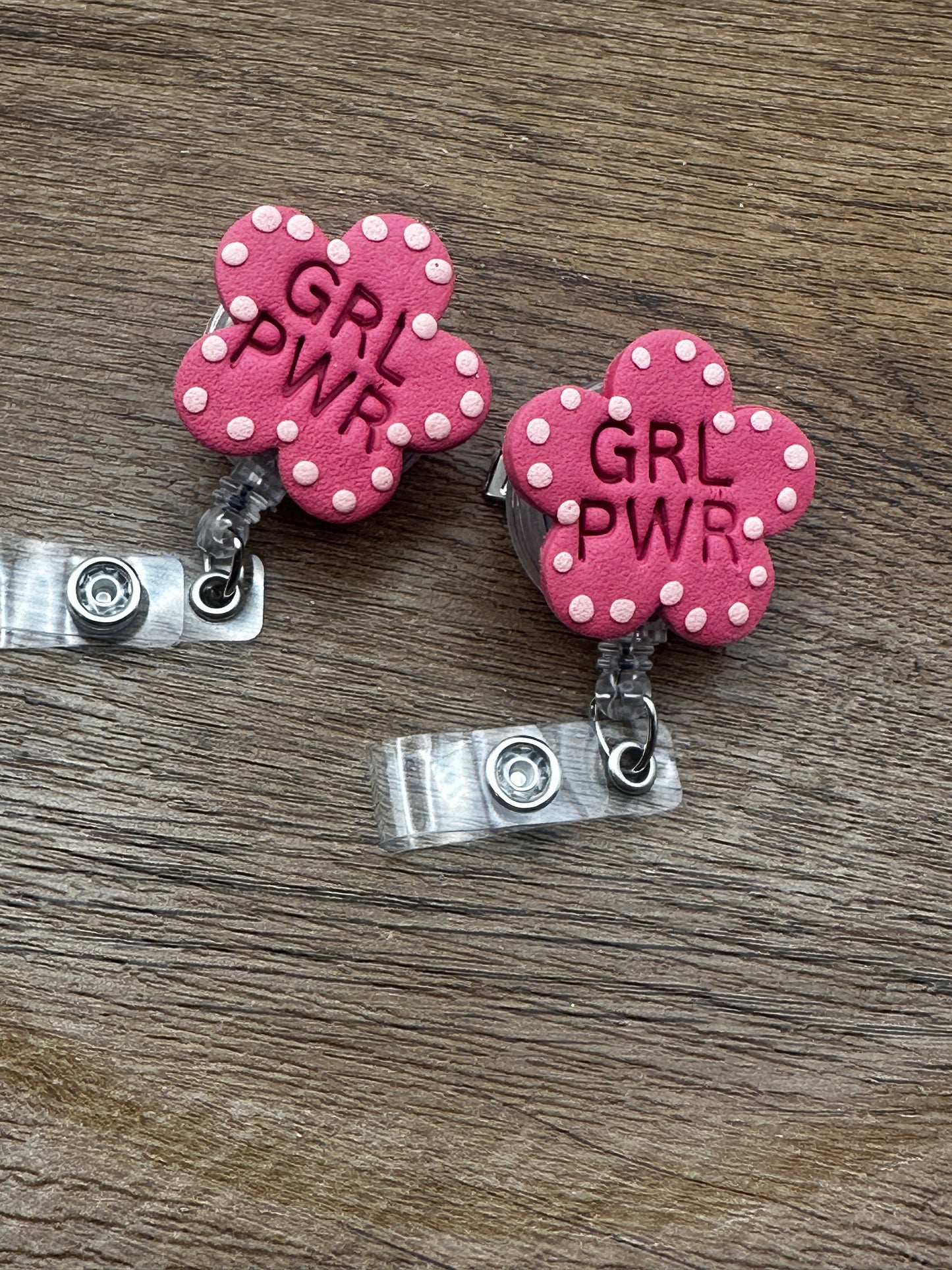 GRL PWR ID Badge Reel