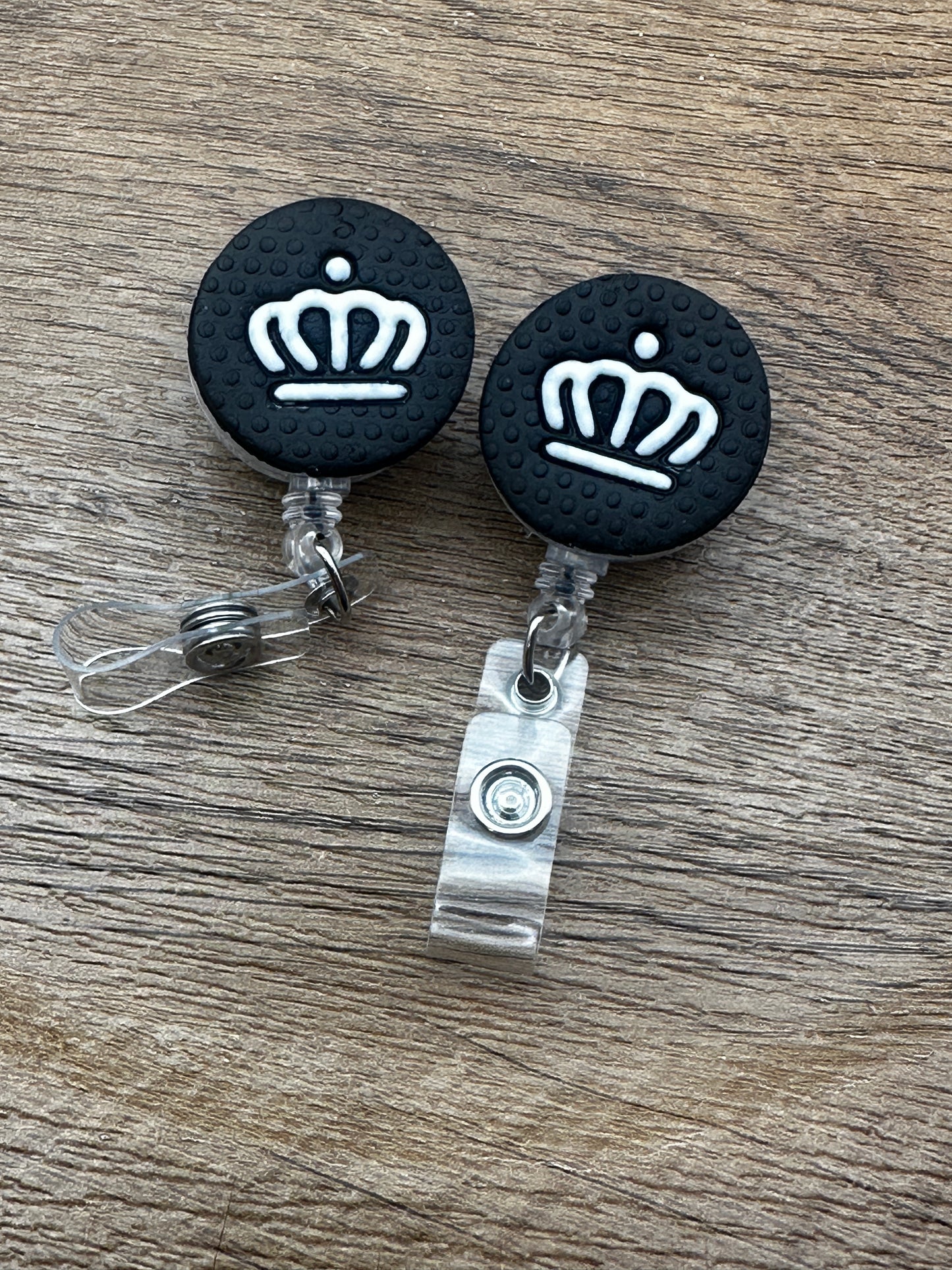 Crown ID Badge Reel