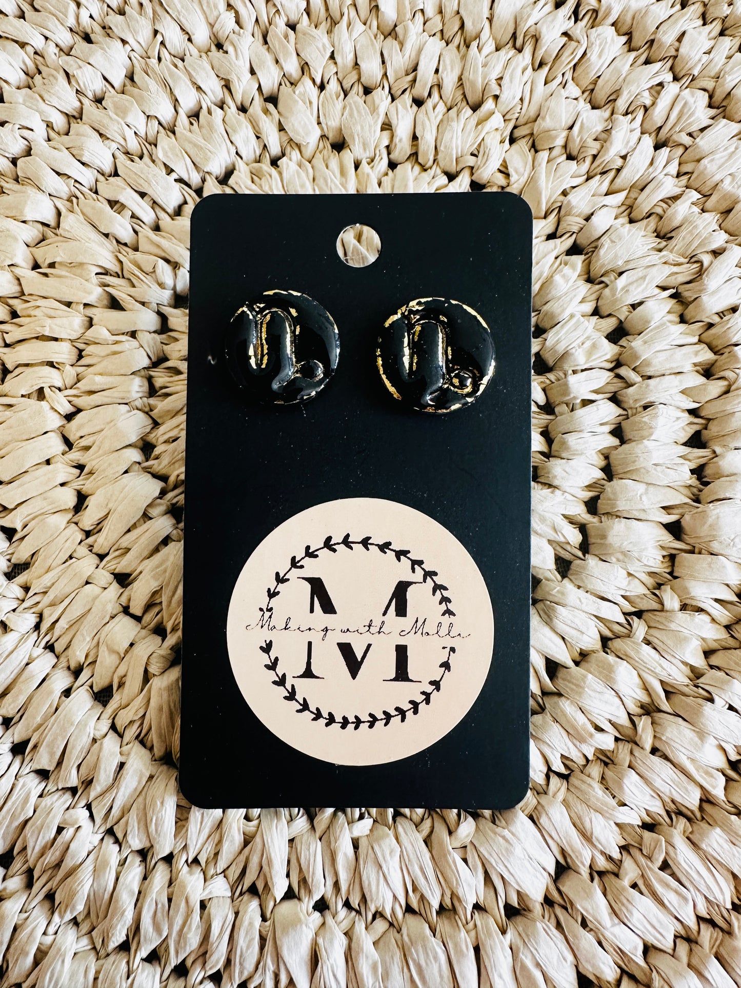 Zodiac Sign Studs
