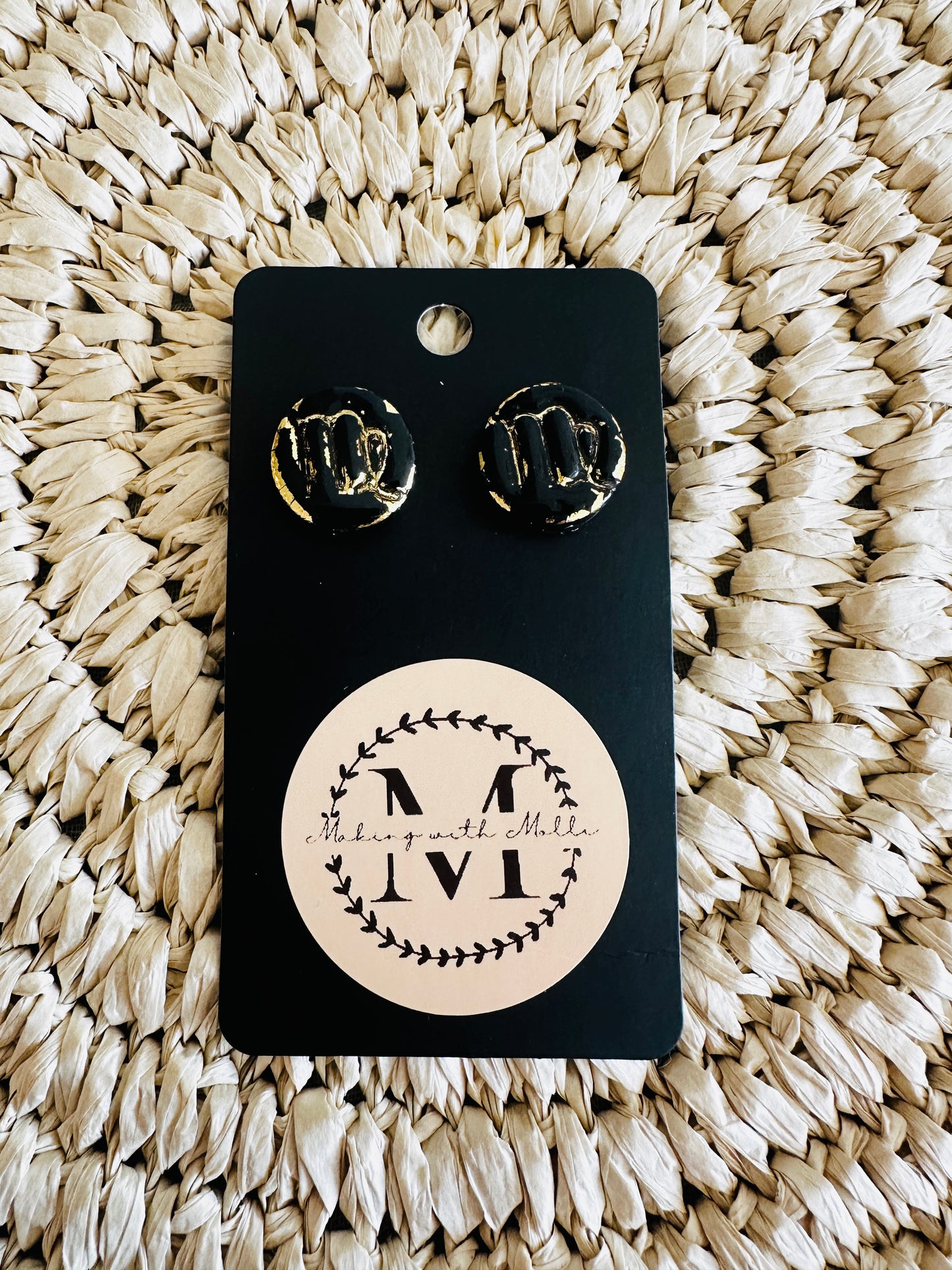 Zodiac Sign Studs