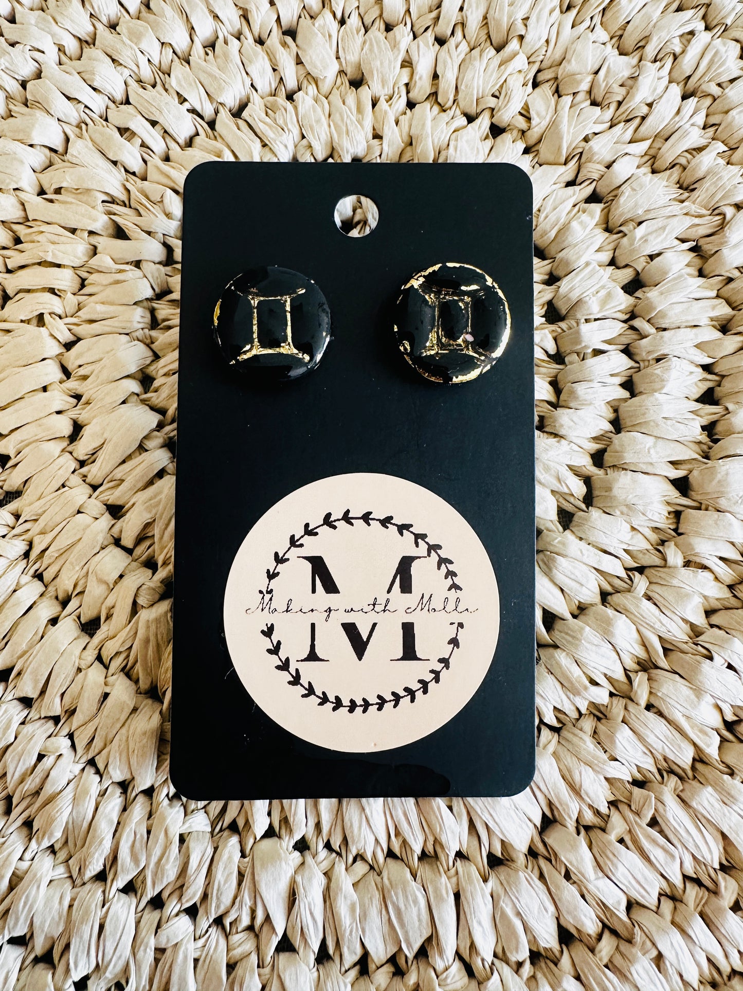 Zodiac Sign Studs