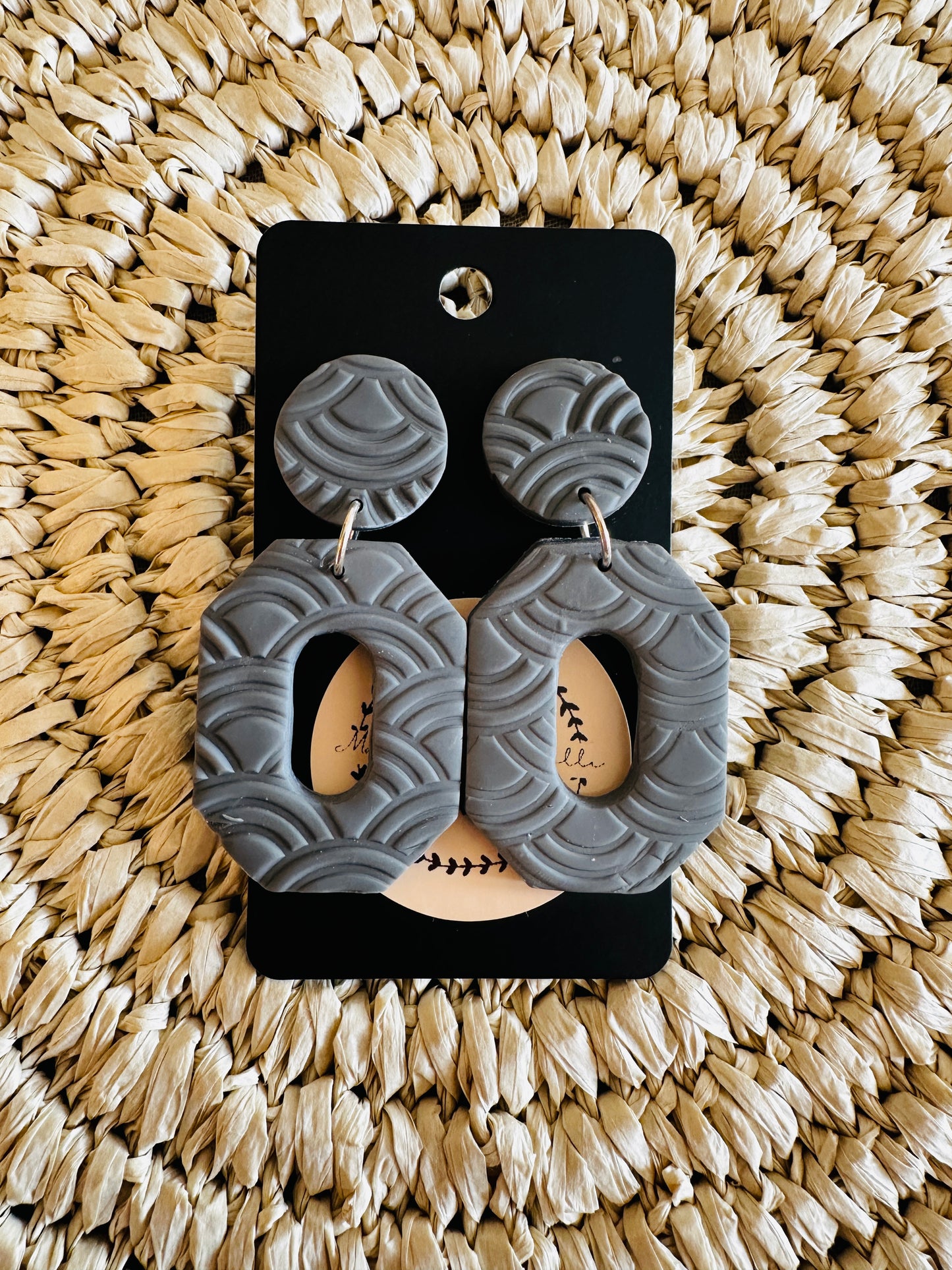 Dark Grey Octagons