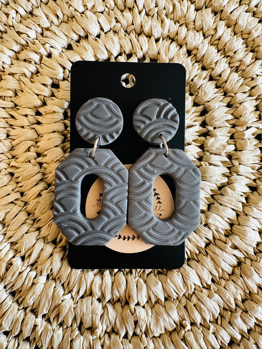 Dark Grey Octagons