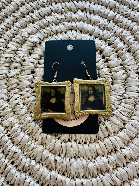 The Mona Lisa Earrings