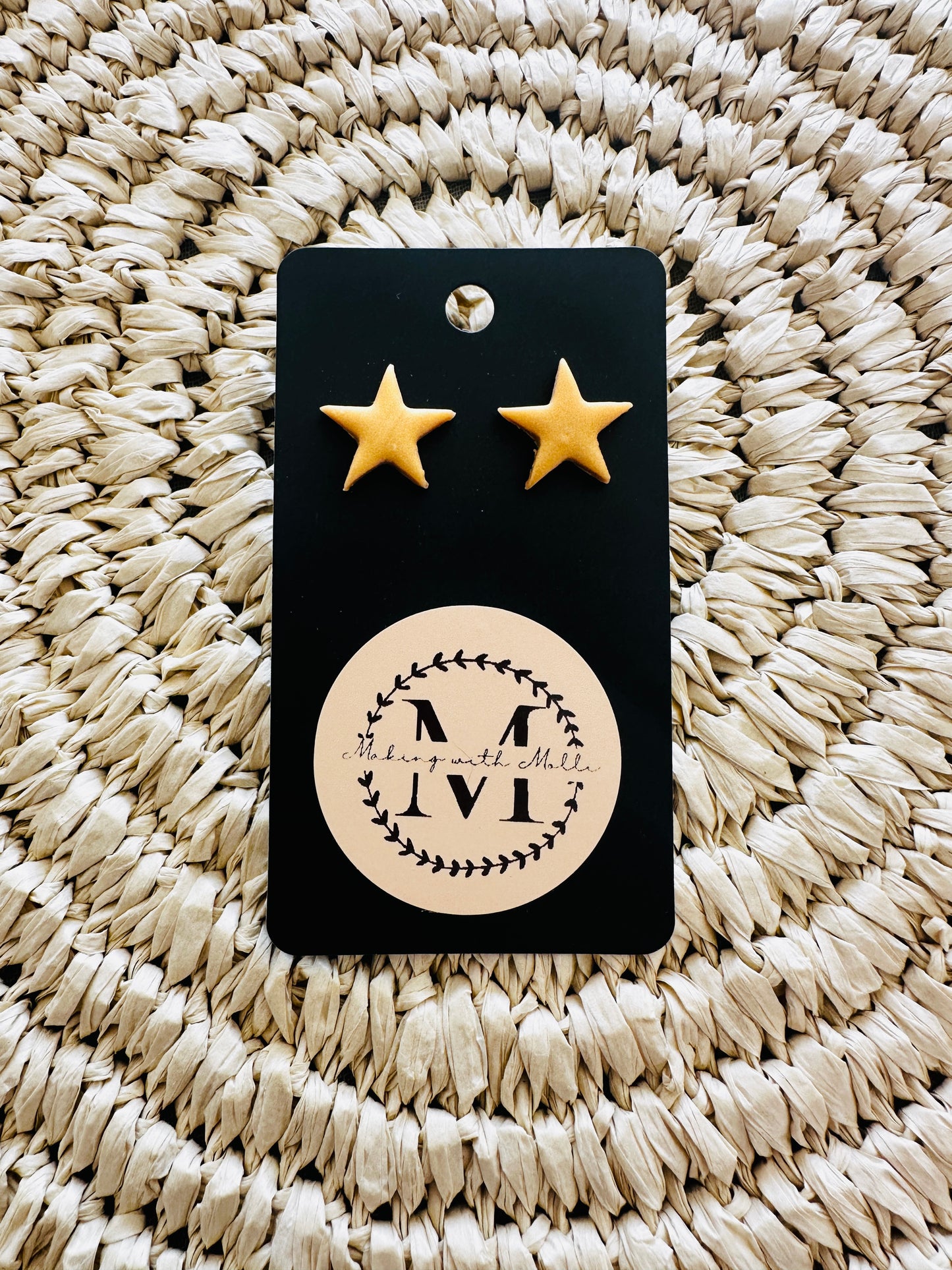Gold Star Studs