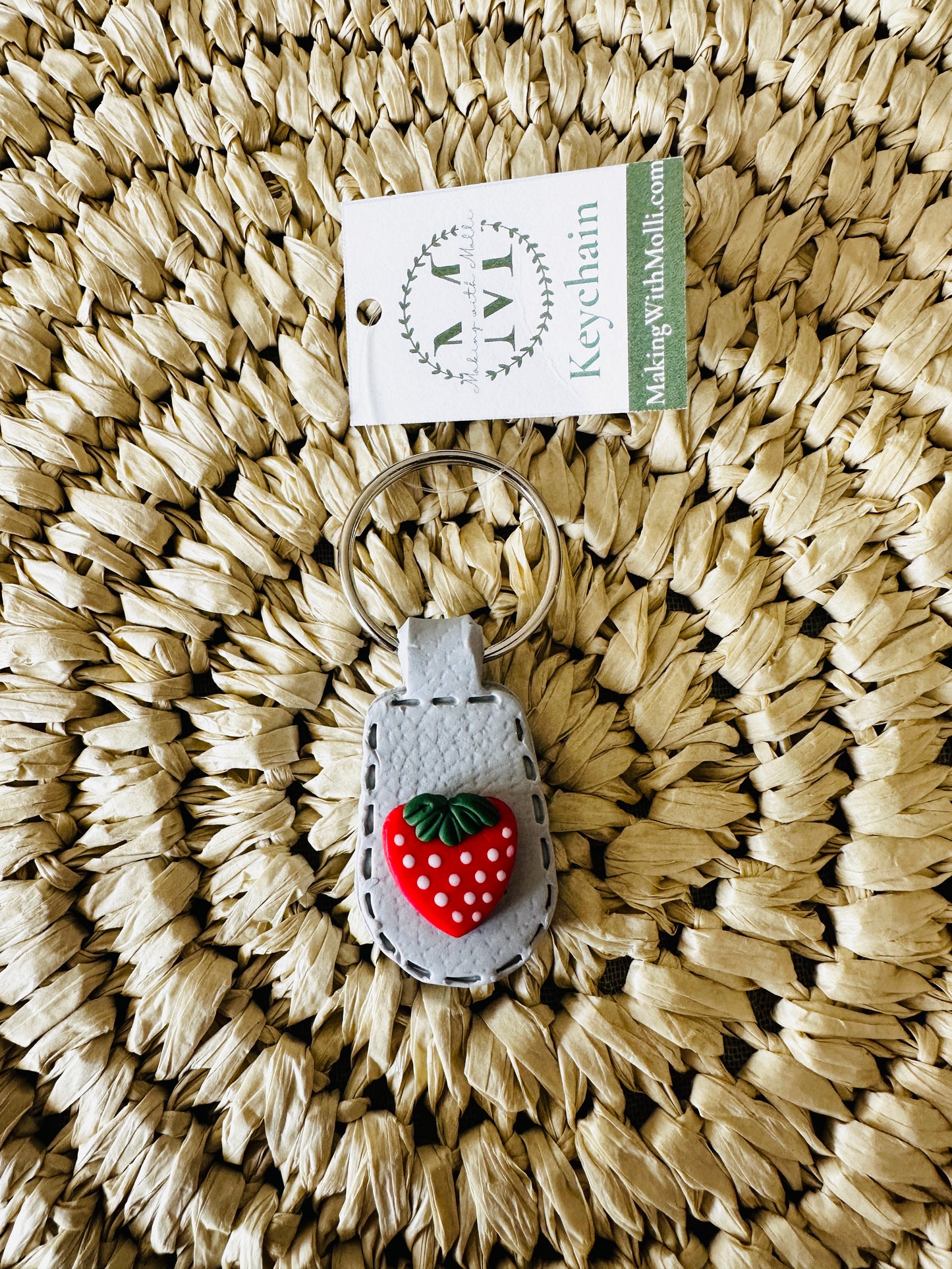 Strawberry Keychain