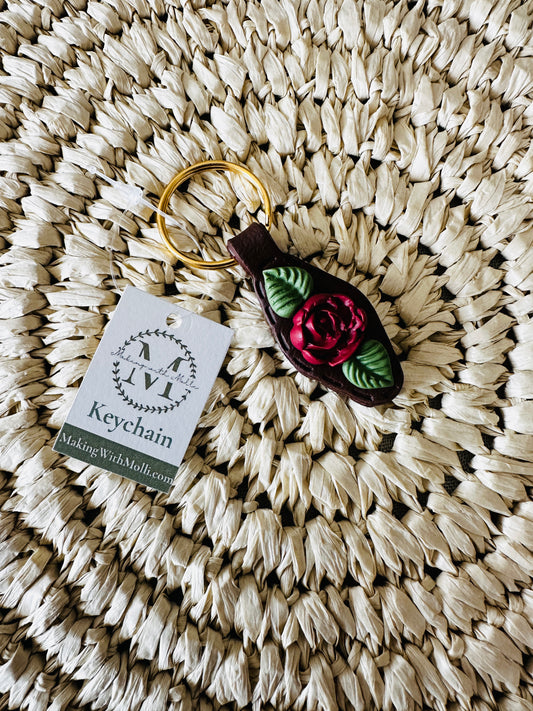 Rose Keychain