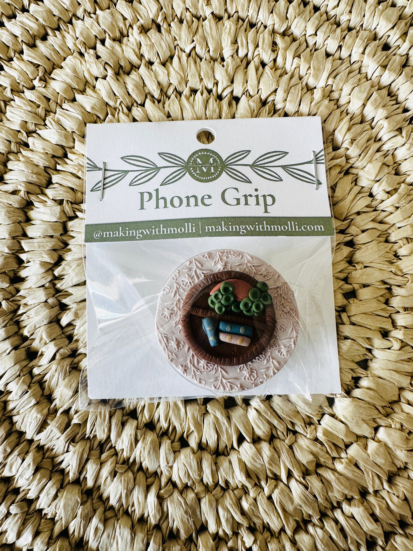 Bookshelf Phone Grip