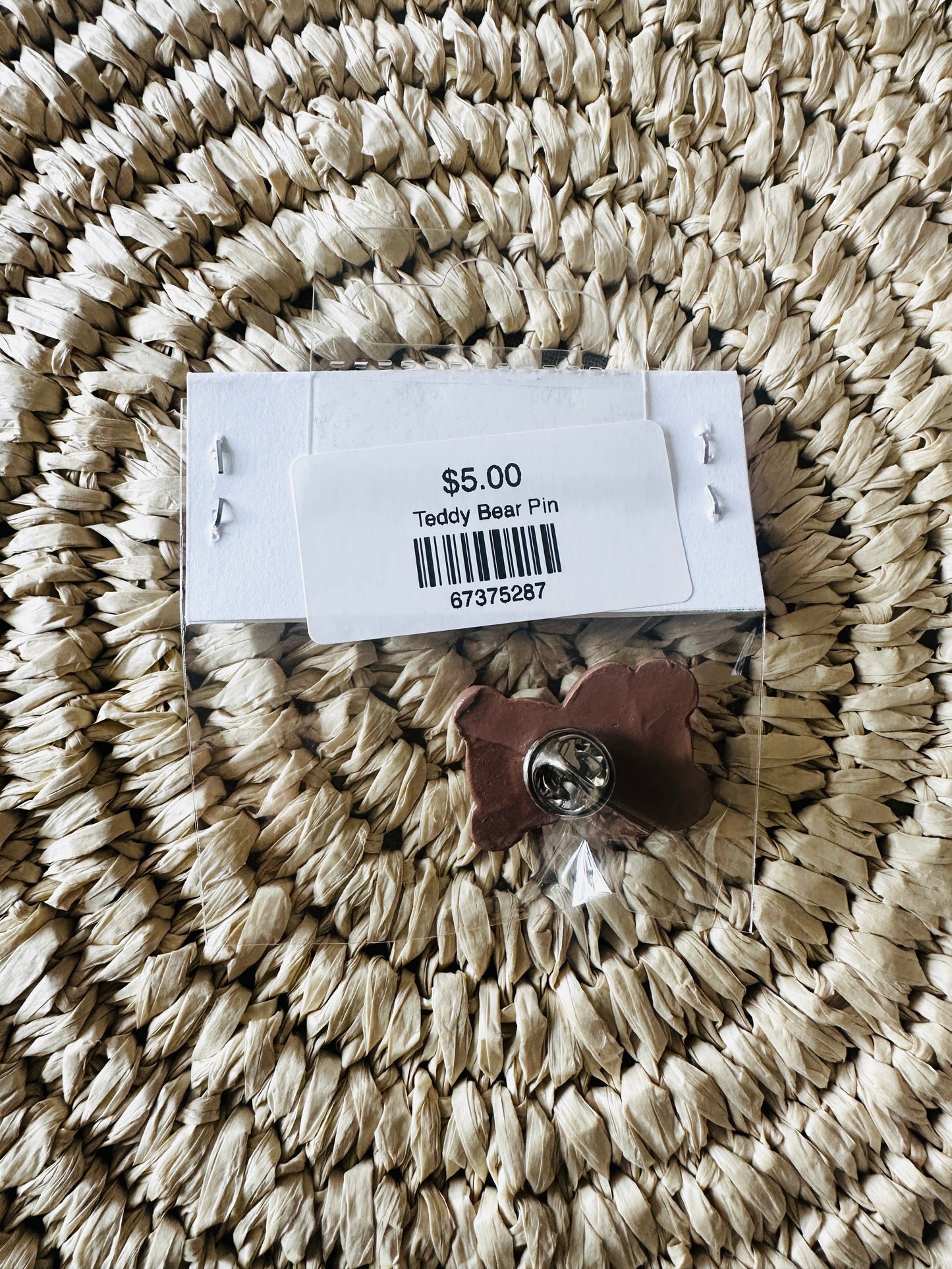 Teddy Bear Pin