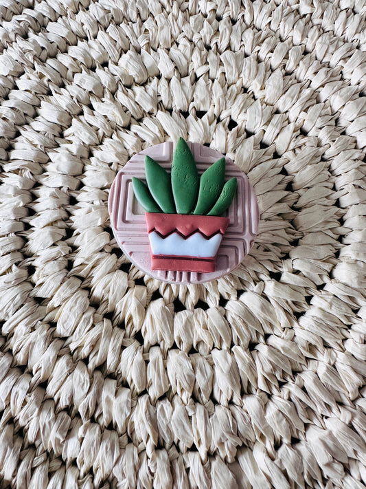 Potted Aloe Phone Grip