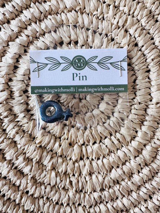 Female Sign Pin