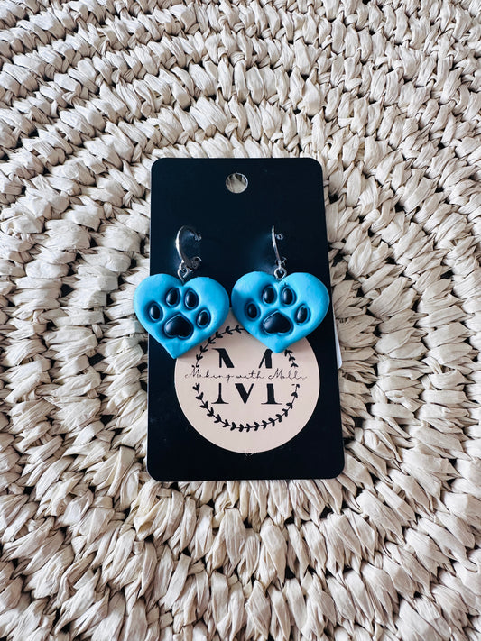 Panthers Heart Pawprints